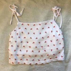 brandy melville dena floral tank